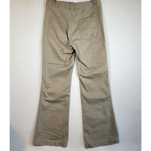 North Face Pants Wms 8 (31x31) Straight Leg Stretch Lightweight Cargo Hiking - Picture 8 of 14